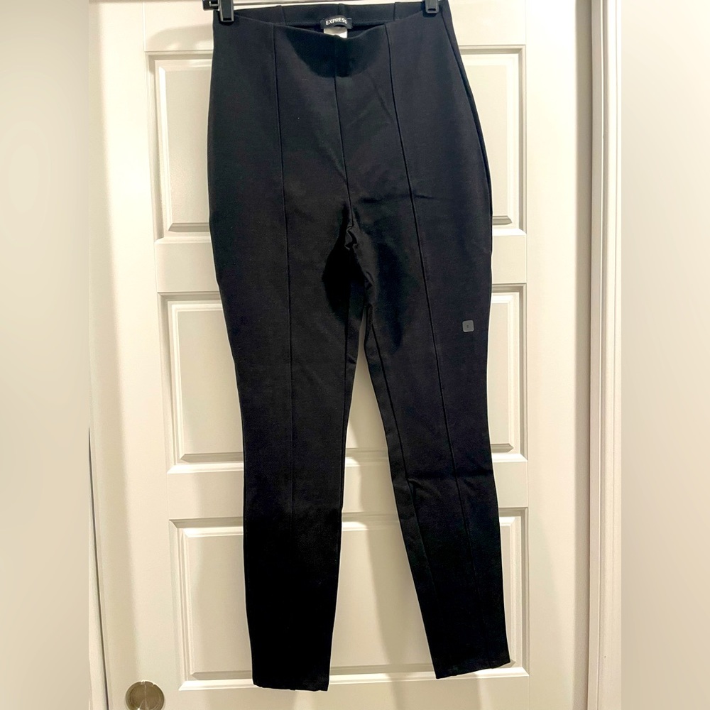 Express dark grey dress leggings